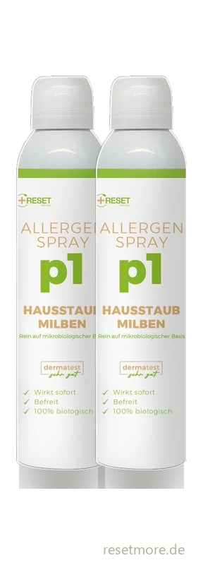 Allergen Spray p1 Doppelpack, zwei Flaschen à 500 ml